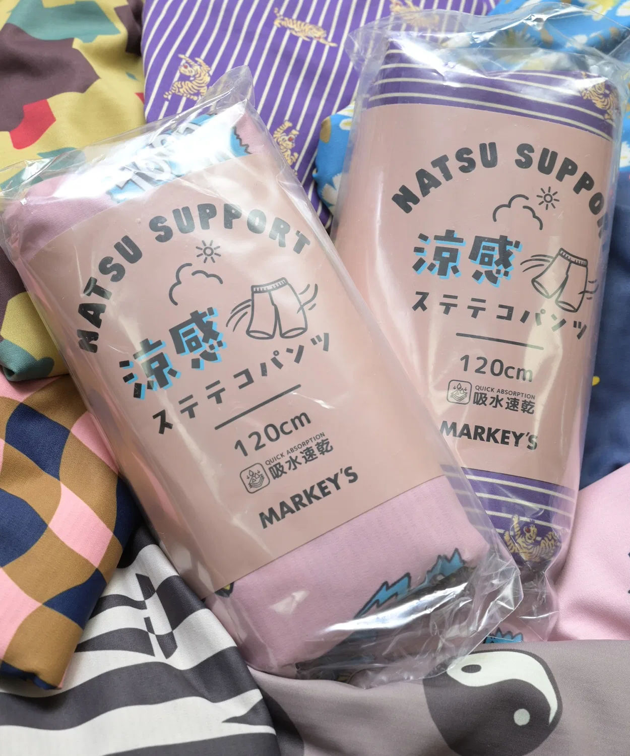 Детские штаны с принтом Life Support Products, Purple — фото 3