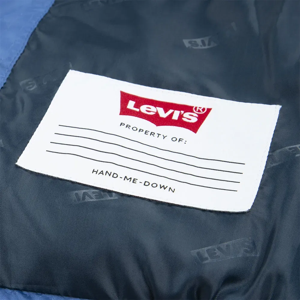 Детский пуховик без рукавов Batwing Direct Emb Puffer Vest Levi's, Blue — фото 4