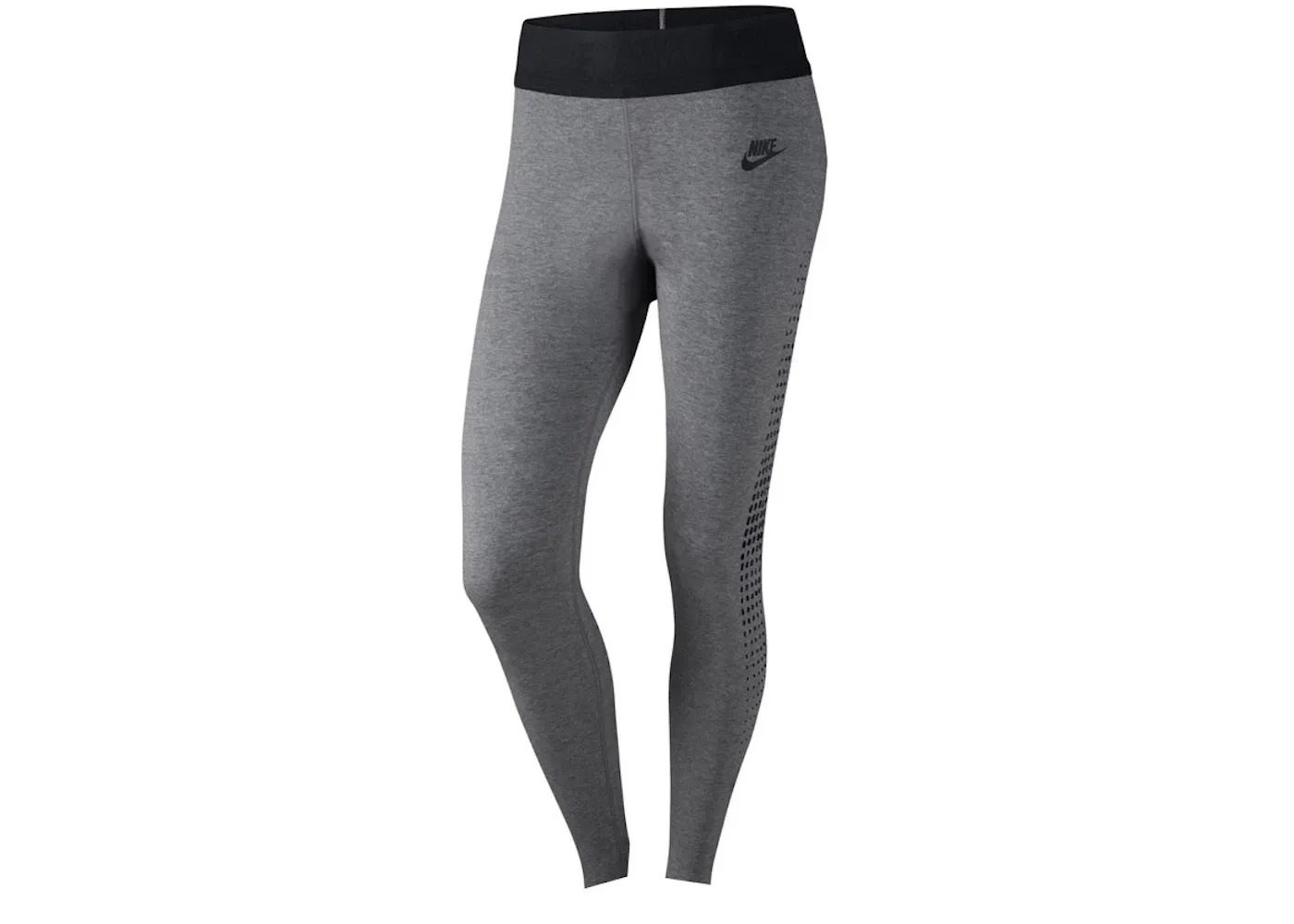 Женские леггинсы футер Nike Leggings, Grey