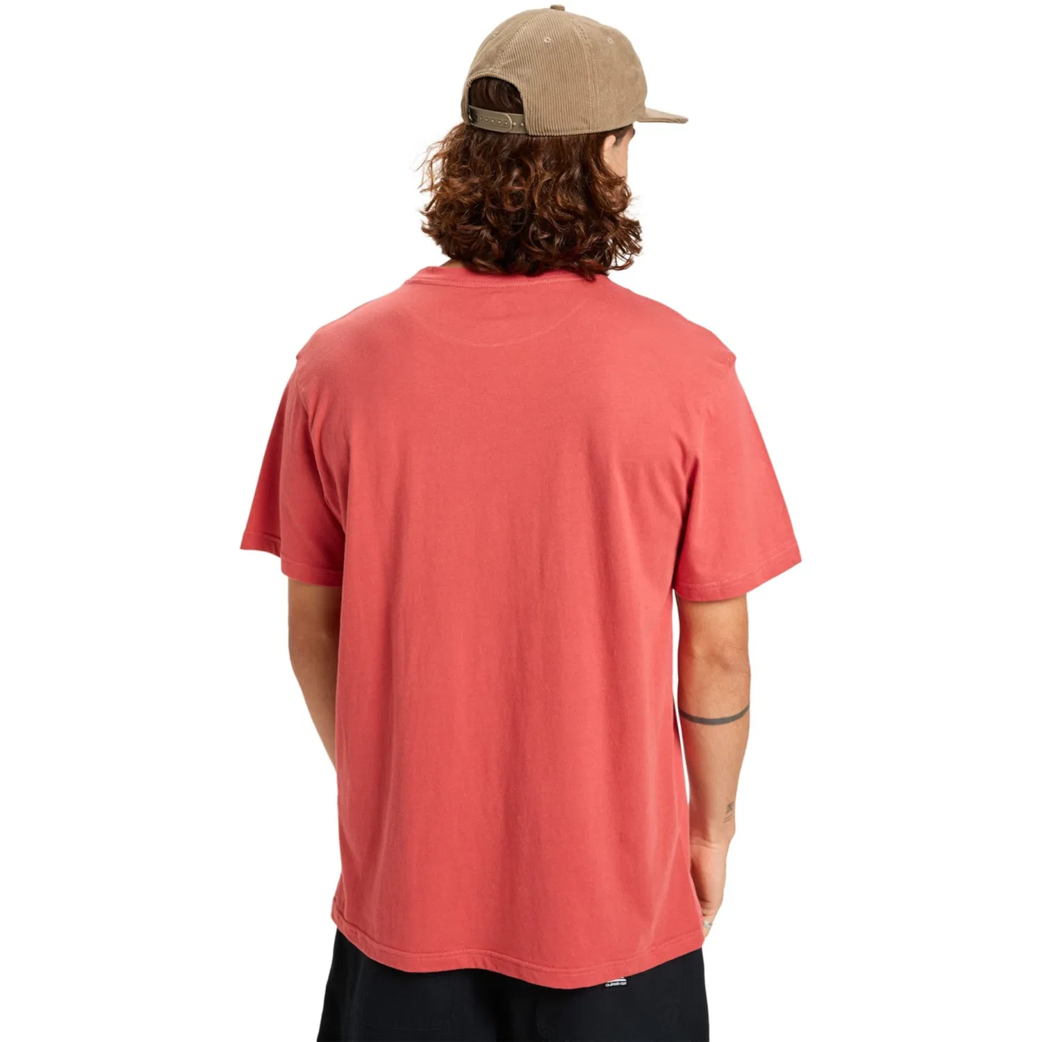 Детская хлопковая футболка Regular Fit Quiksilver, Red — фото 2