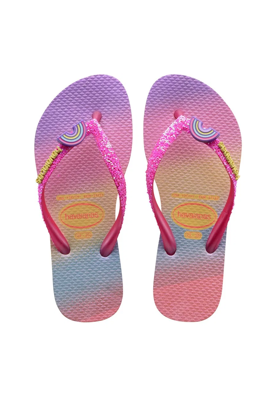Сандалии HAVAIANAS розового цвета — фото 2