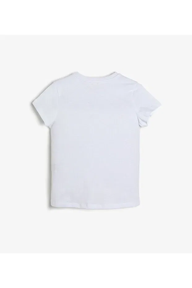 Детская футболка для девочек хлопковая Basics White Chn Kids, White