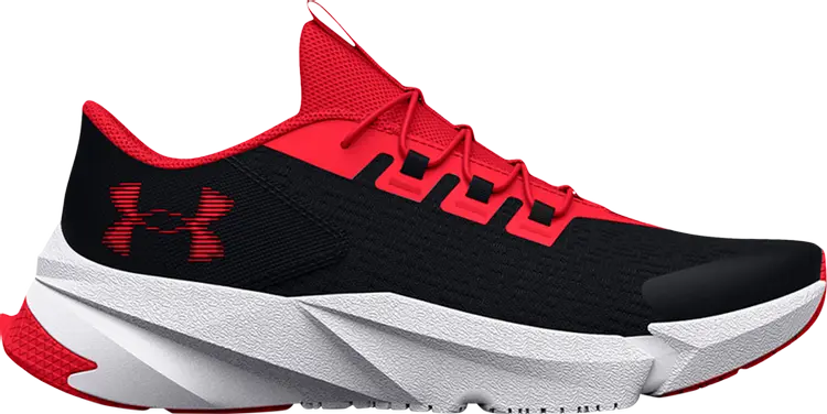 

Кроссовки Under Armour Scramjet 5 AL PS Black Bolt Red, черный