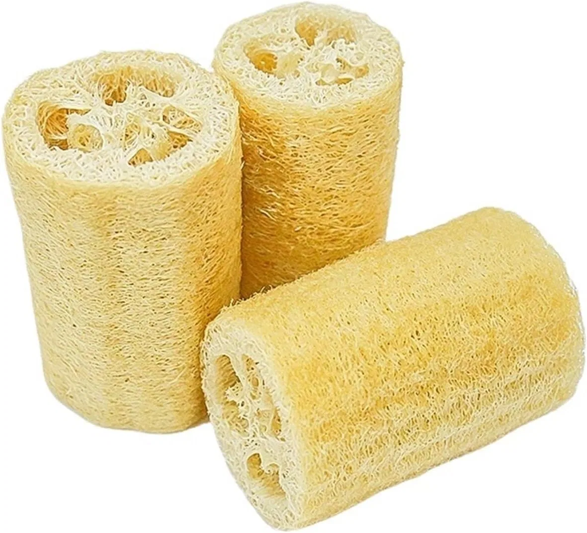 Люфа для пилинга RPXHZLKTM, 1 шт, 10 см, Yellow