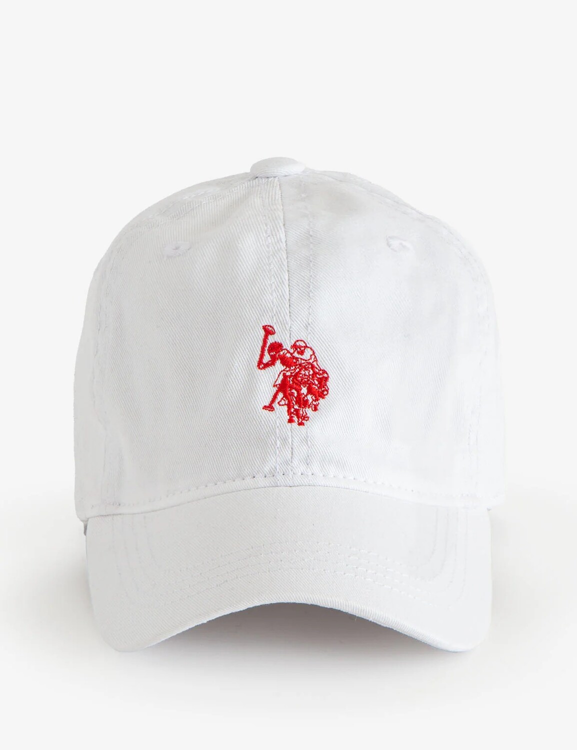 

Бейсболка U.S. Polo Assn. Boys Twill Small Center Logo, белый