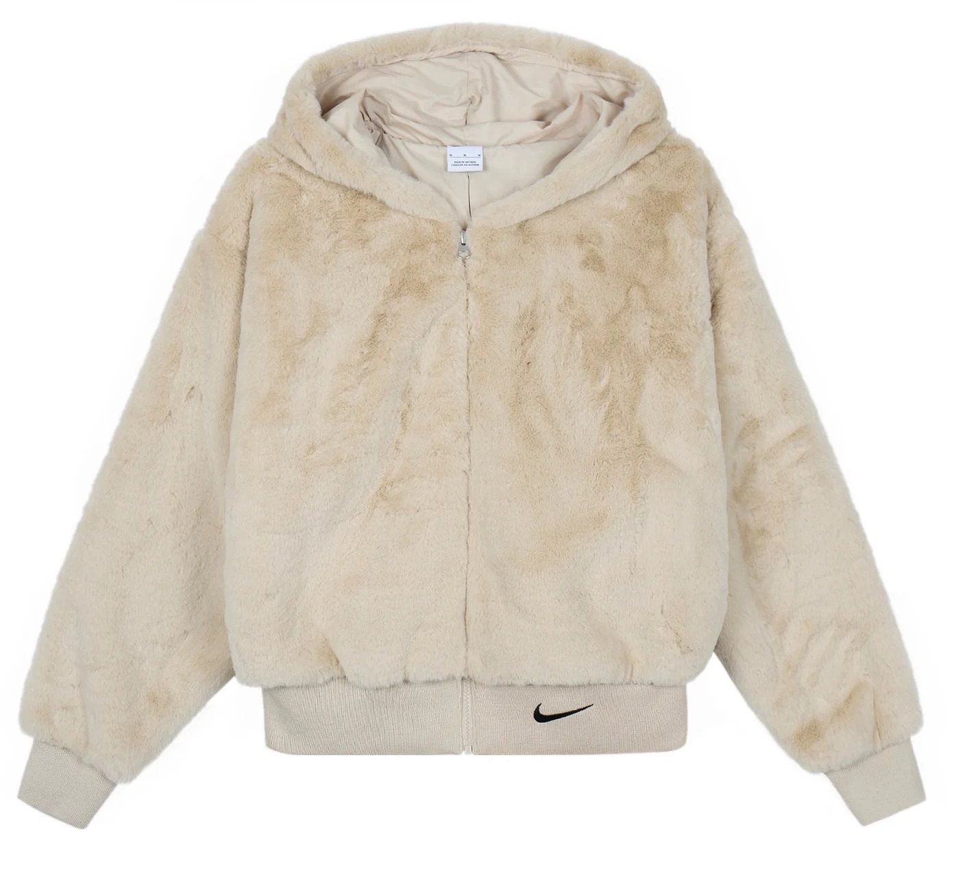

Куртка Nike Sportswear Essential Faux Fur, хаки