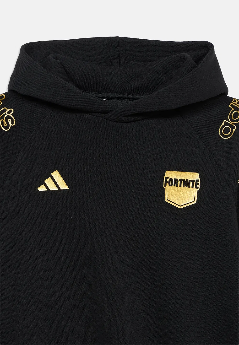 Толстовка унисекс с символикой Fortnite Adidas Performance, Black/Gold-Coloured — фото 3