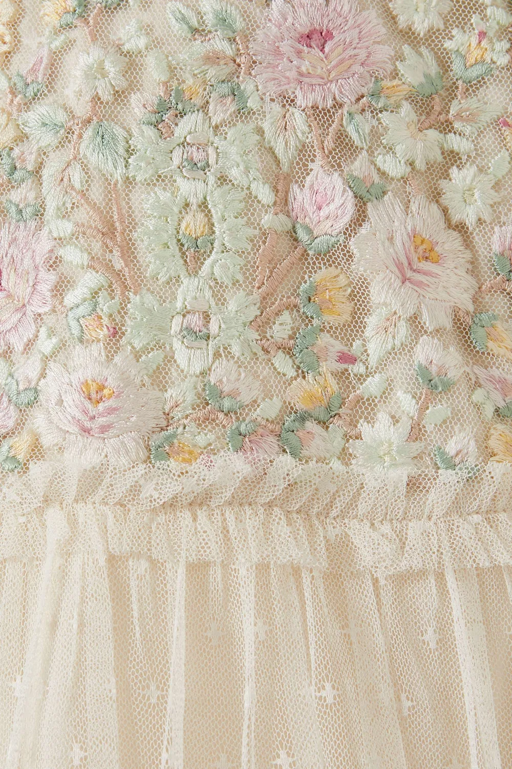 Платье с принтом Garden Rose Needle & Thread — фото 3