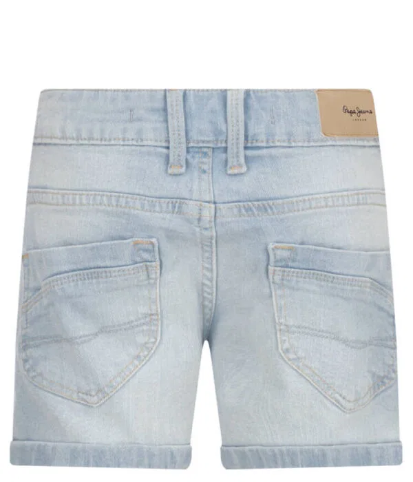 Детские шорты из денима Foxtail Pepe Jeans London, синий — фото 2