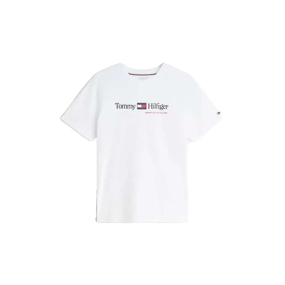 Мужская футболка с принтом Brand Love Graphic Tommy hilfiger, White — фото 3