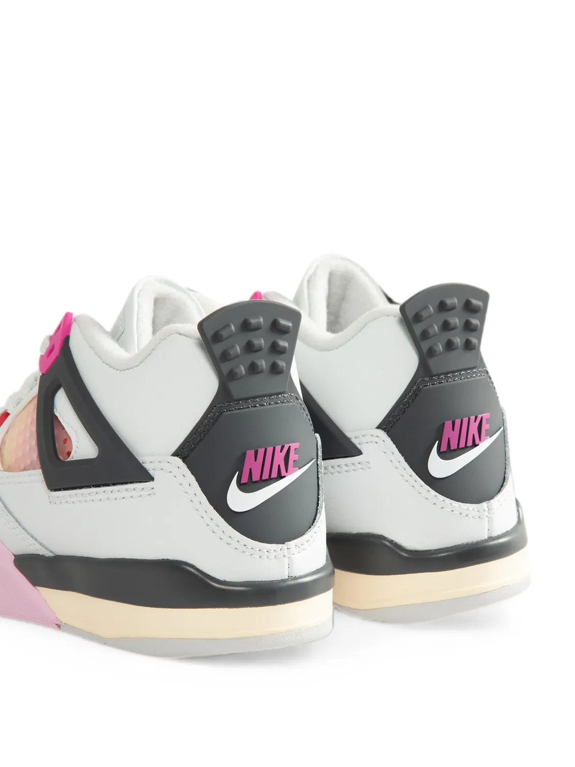 Кроссовки Air Jordan 4 Retro Comic Jordan Kids, белый — фото 4