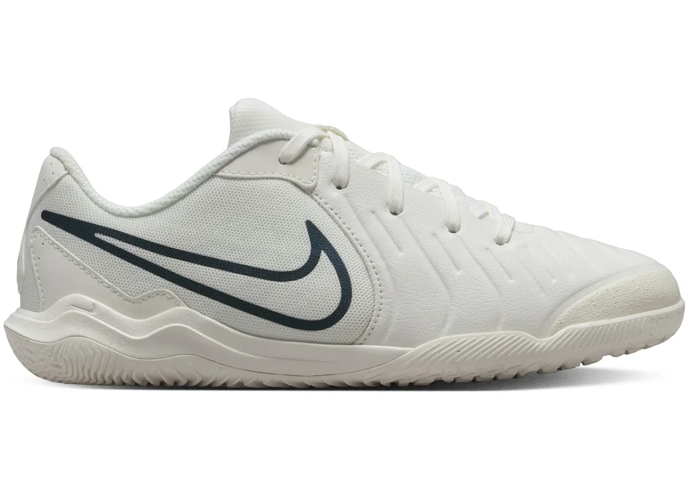 Детские бутсы Nike Tiempo Legend 10 Academy IC, Sail/Dark Atomic Teal
