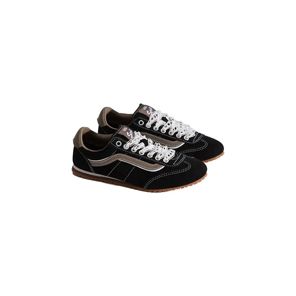 Детские кроссовки Vans Super Lowpro, Black — фото 2