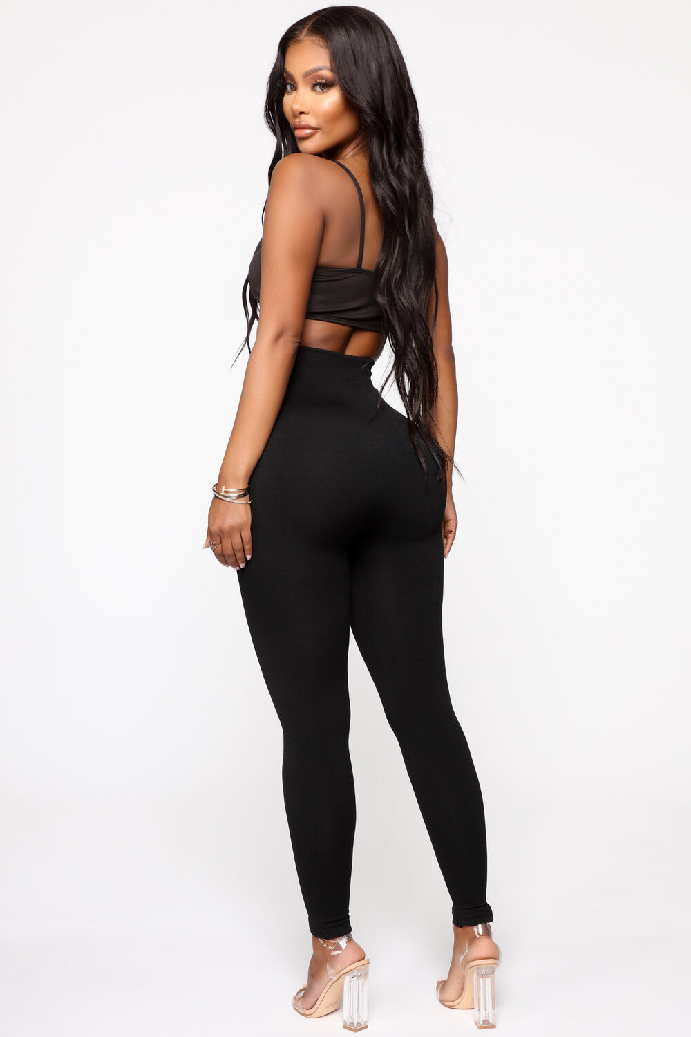 

Леггинсы Fashion Nova JY10000, черный