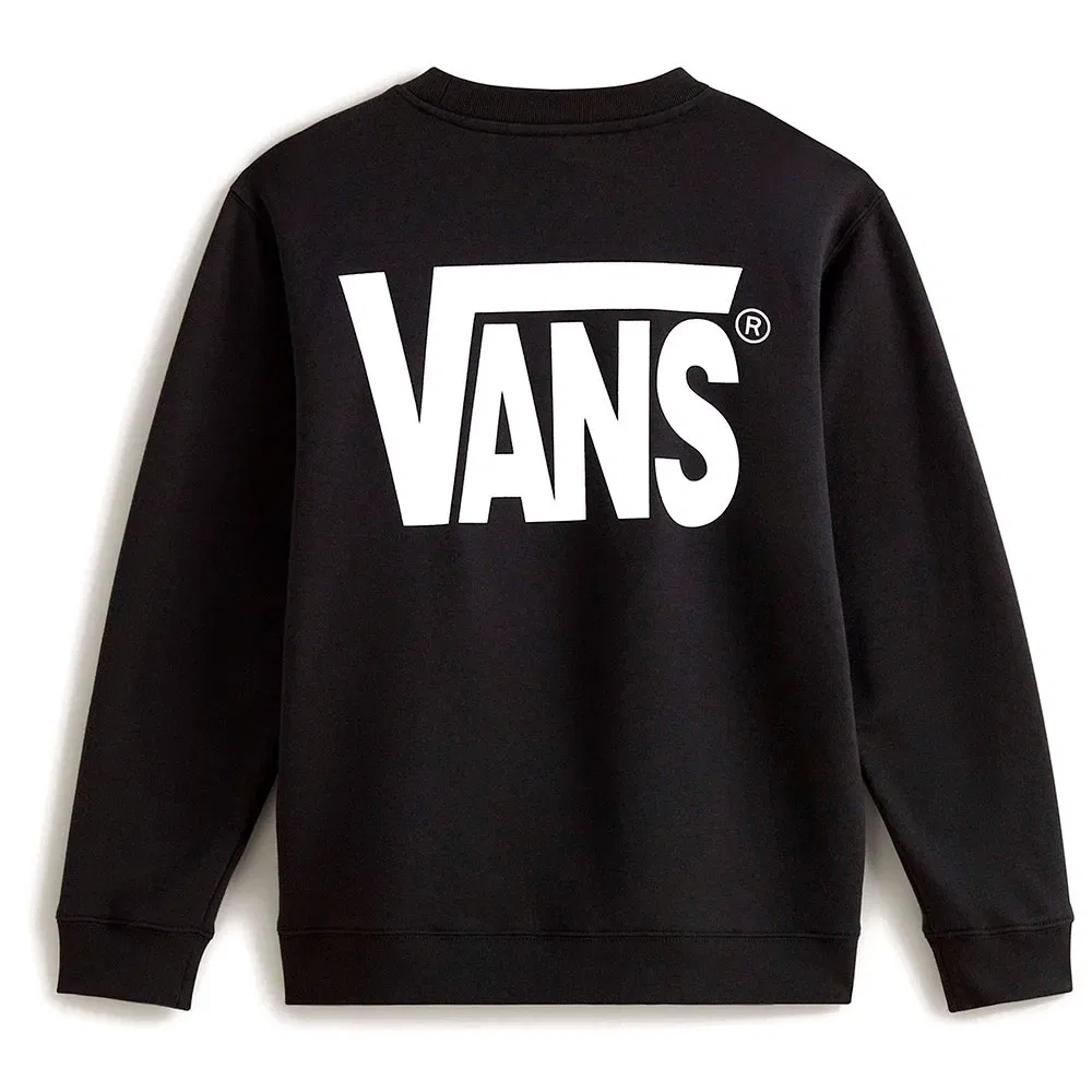 Свитшот Stretch Logo Crew Vans, черный — фото 2