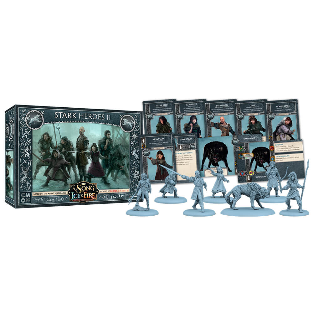 

Дополнительный набор к CMON A Song of Ice and Fire Tabletop Miniatures Game, Stark Heroes II