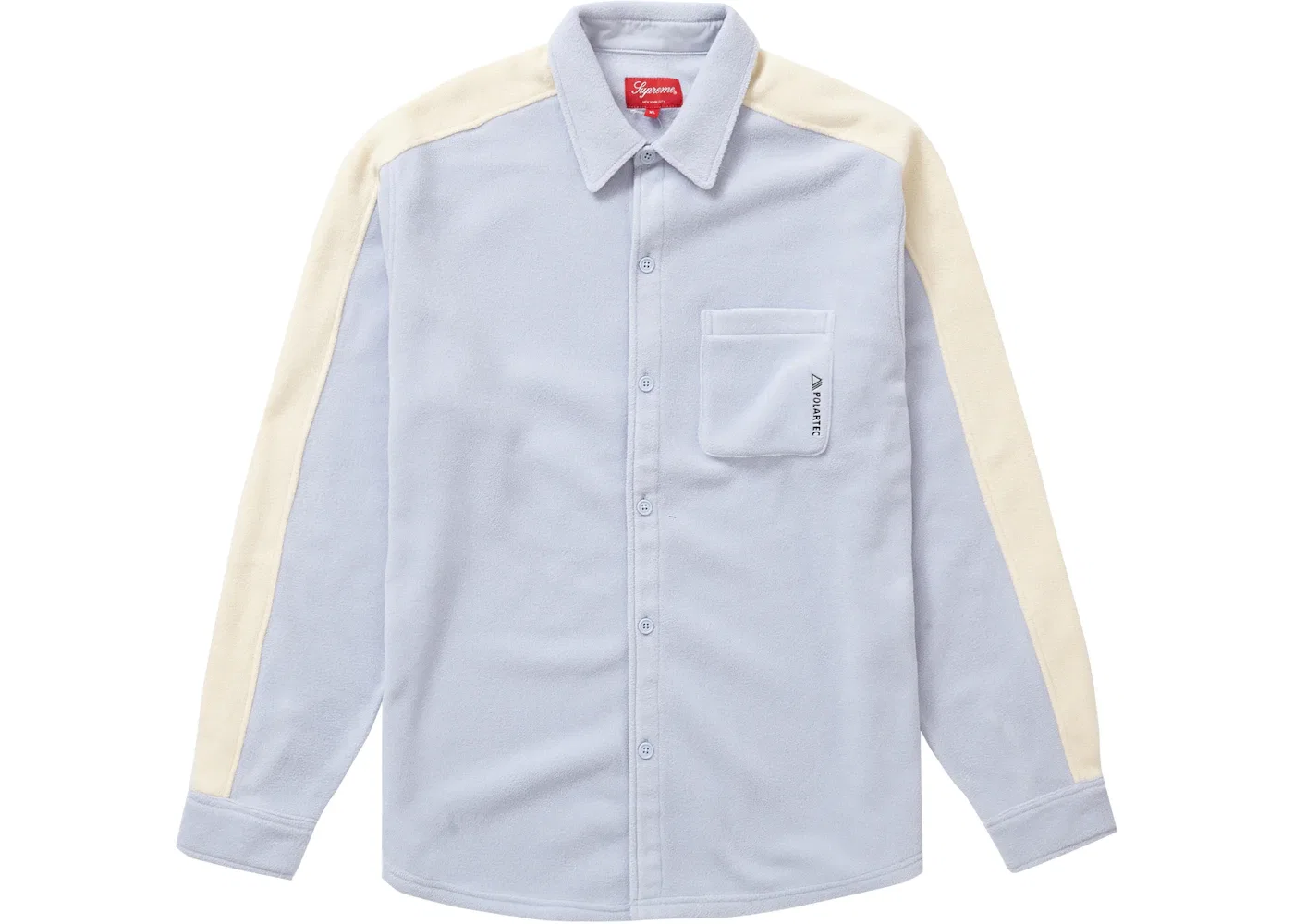 Мужская рубашка из флиса Supreme Shirt, Light Blue