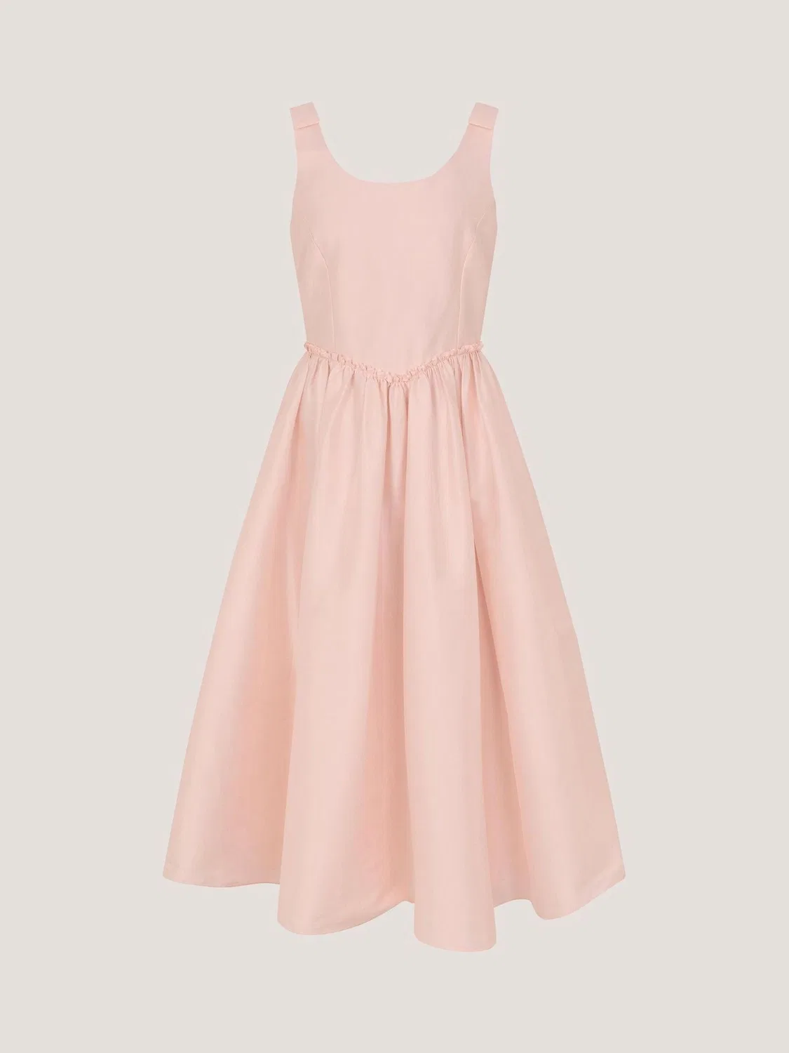 Платье для девочек Monsoon Pink Ohio Taffeta Prom Dress, розовое — фото 2