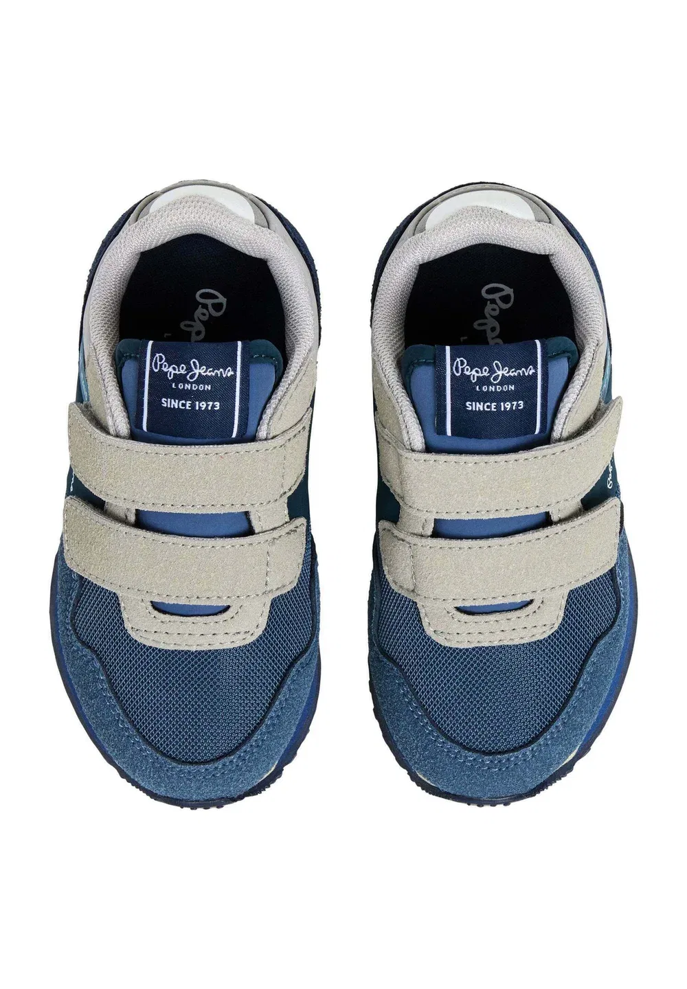 Кроссовки London Essence BK - детская обувь Pepe Jeans, Steel Blue — фото 3