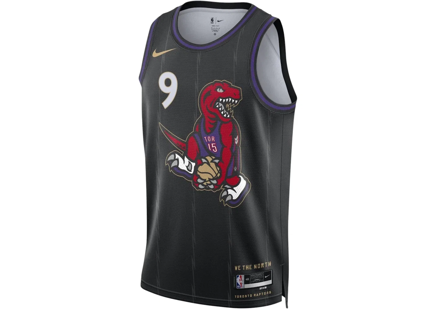 Мужская джерси Nike Dri-Fit NBA Rj Barrett, Black