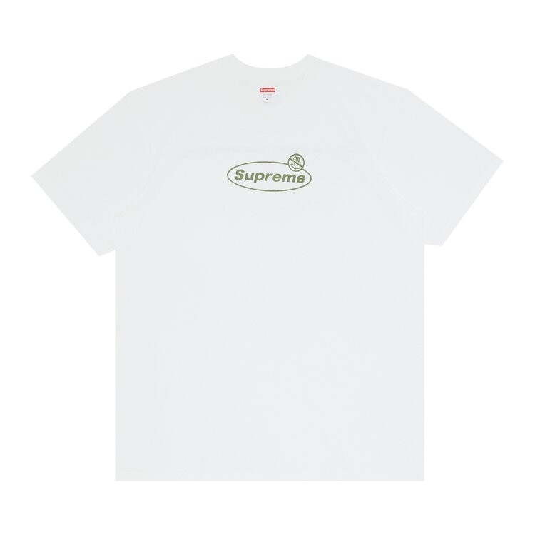 

Футболка Supreme Warning Tee 'White', белый