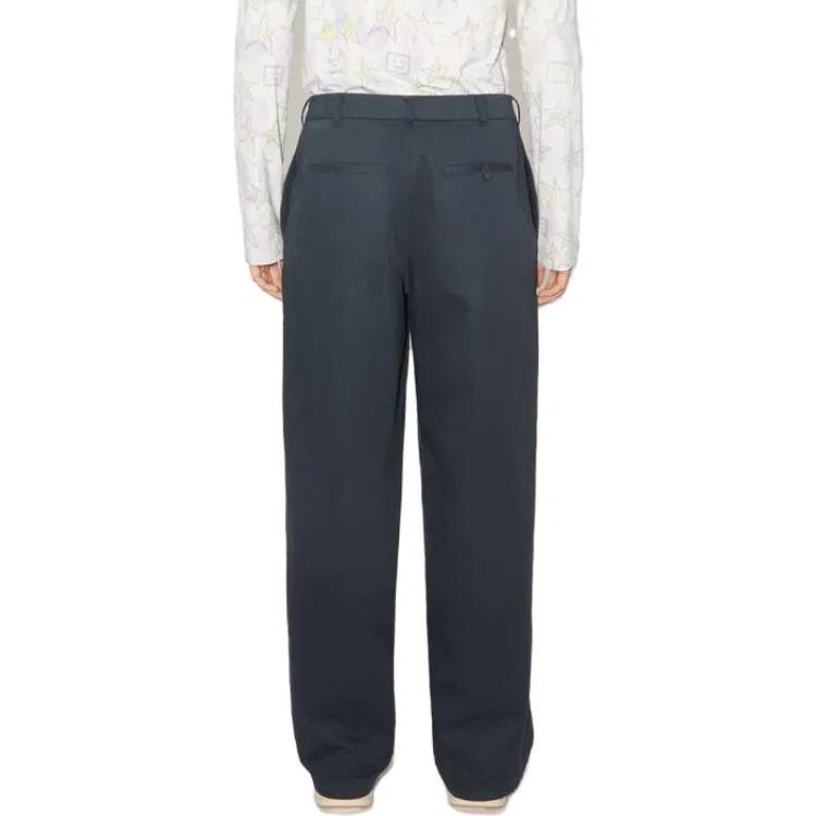 Универсальные брюки свободного кроя с широкими штанинами Expression Collection Acne Studios, Midnight Blue — фото 4