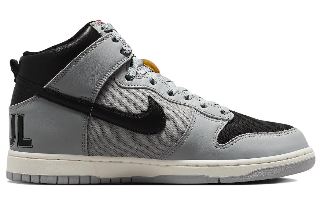 Кроссовки Nike Dunk High SoulGoods '80s, серый/черный — фото 2
