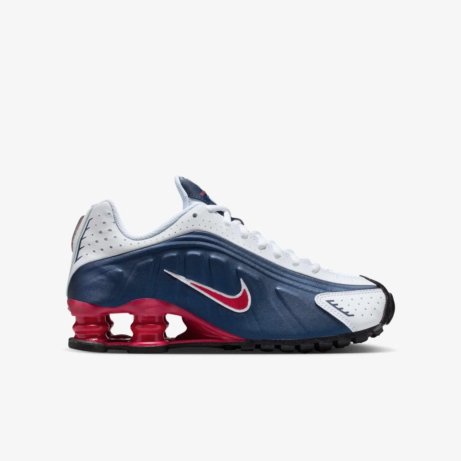 Детские кроссовки Nike Shox R4 CW2626-400, синий — фото 2