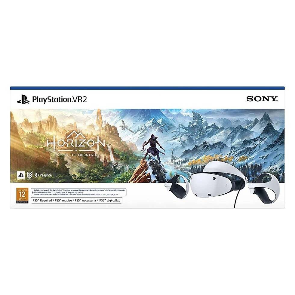 

Очки виртуальной реальности Sony Playstation VR2 Horizon Call Of Mountain Bundle, белый