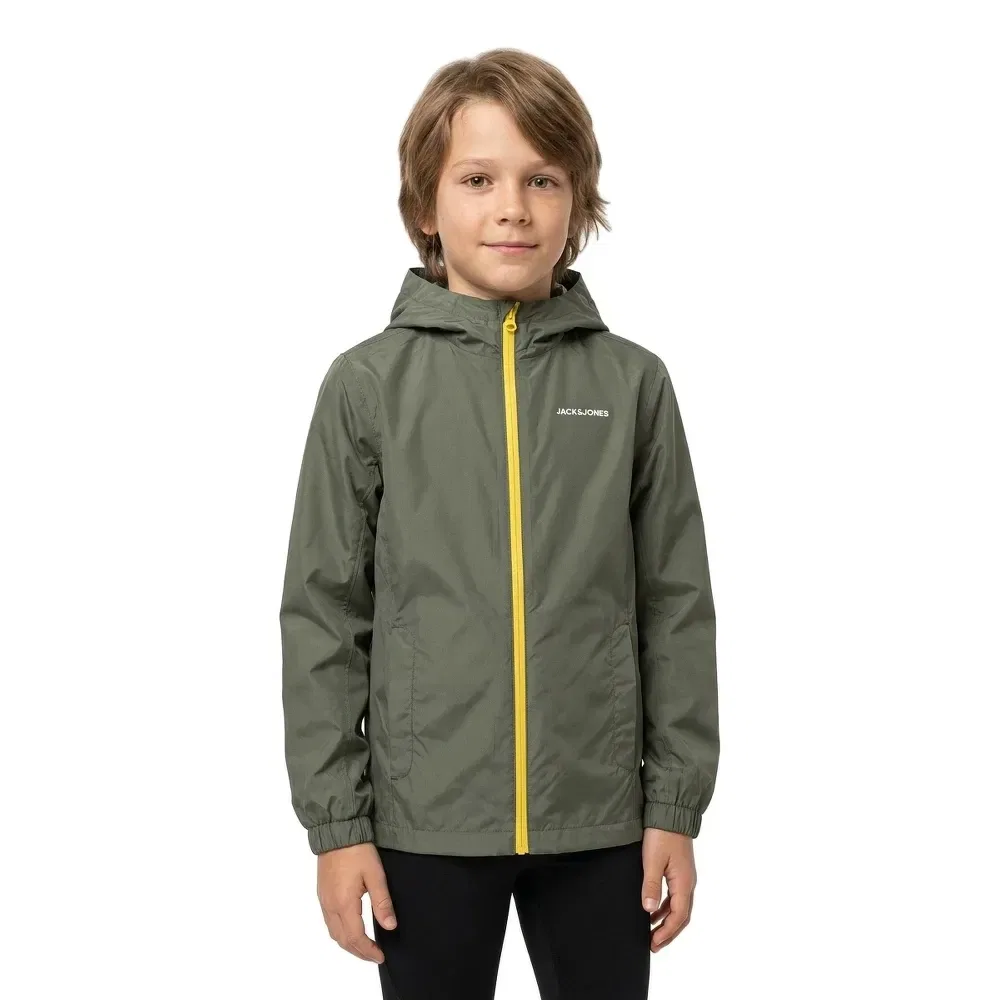 Дождевик Flynn Jack & Jones, серый — фото 3