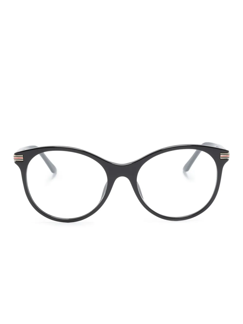 

Прозрачные очки в оправе «бабочка» Gucci Eyewear, черный