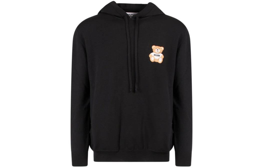 

Мужская черная толстовка MOSCHINO