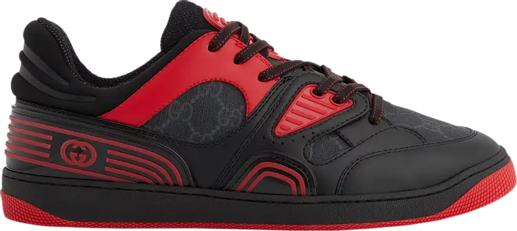 

Кроссовки Gucci Basket Black Red, черный