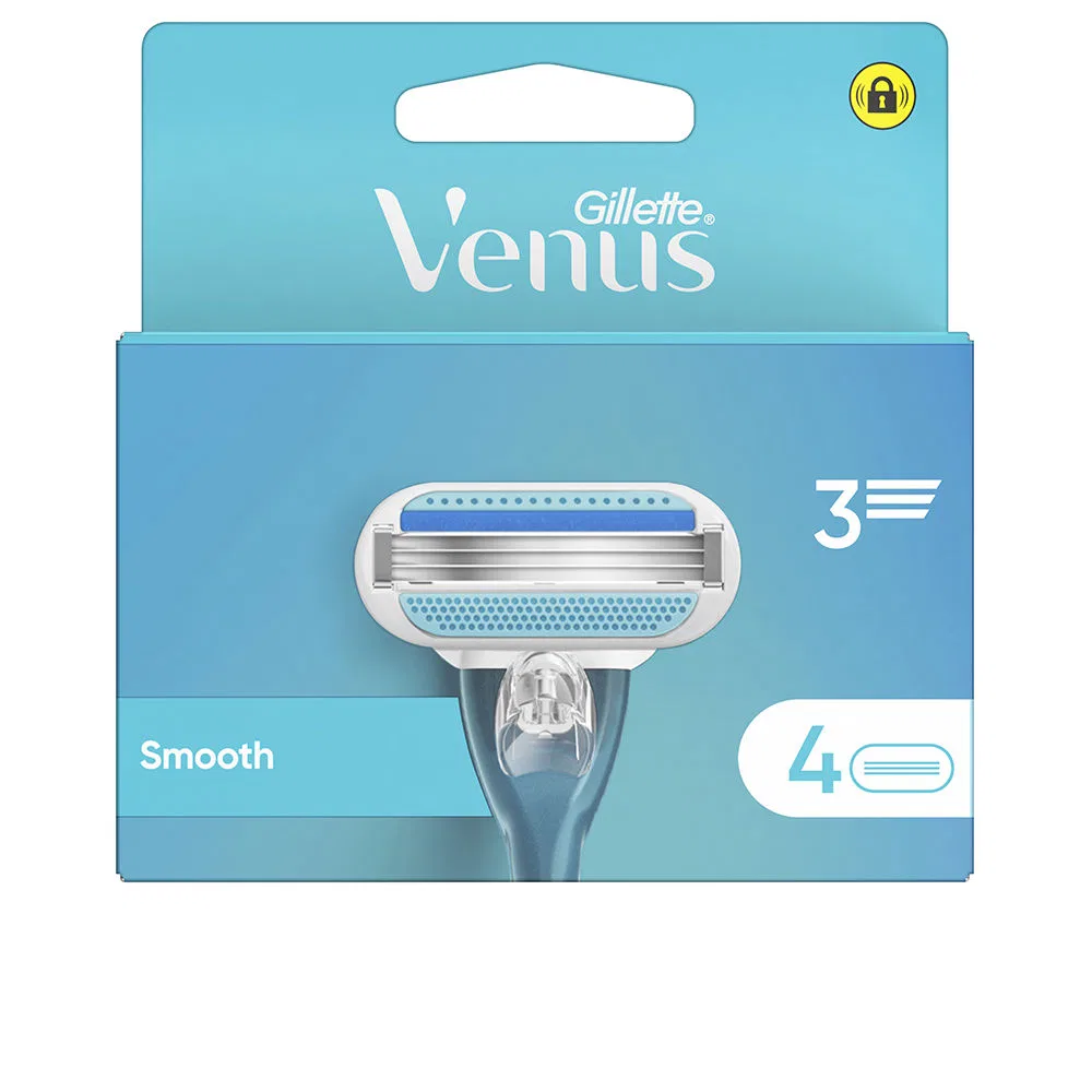 Сменные лезвия для женской бритвы Venus Smooth, 4 шт Gillette