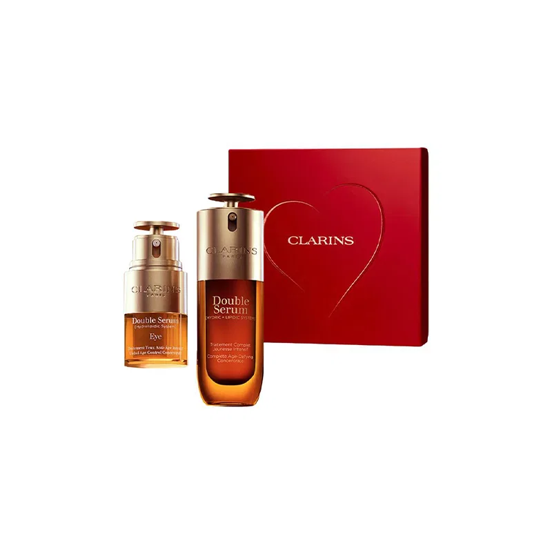 Набор для ухода за кожей вокруг глаз CLARINS, 20мл+50мл, Brightening Subtle Eye Wrinkle Box Limited Edition, CLARINS, Multicolor