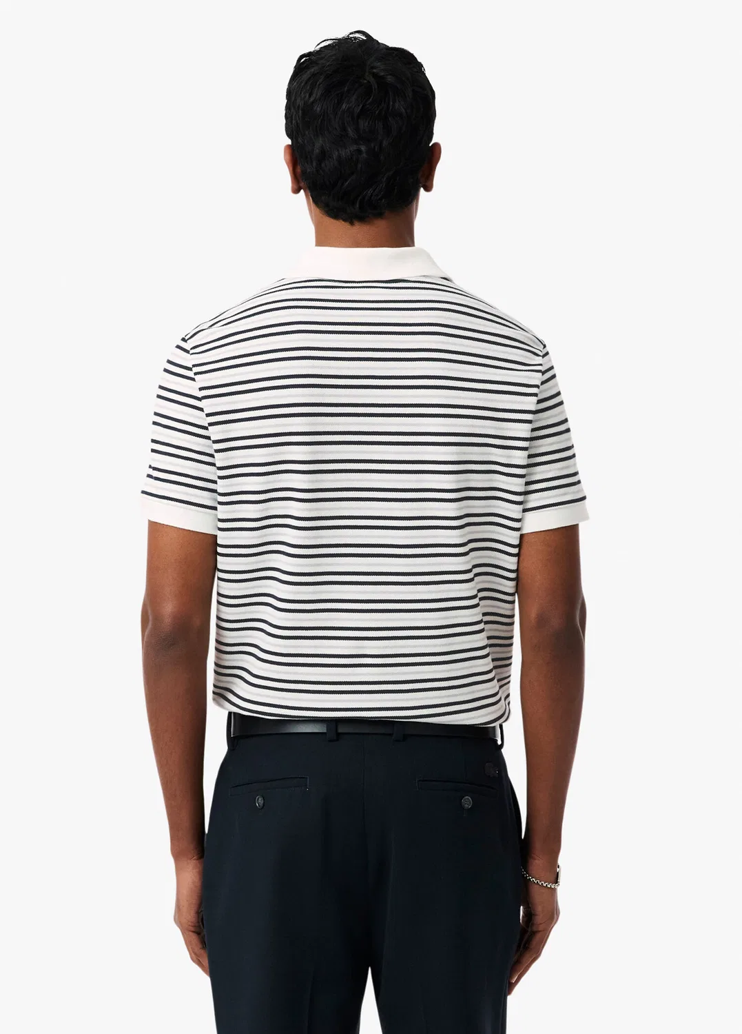 Футболка поло Classic Fit Lacoste, серый — фото 3
