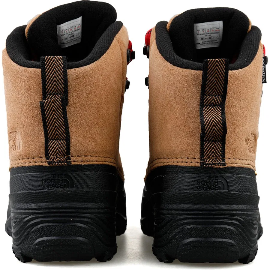 Ботинки на шнуровке для мальчика Y Chilkat V Lace Wp The North Face, Коричневый — фото 4