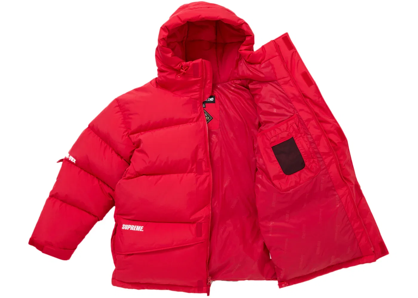 Мужская парка с наполнителем 900 Fill Down Parka Supreme, Red — фото 2
