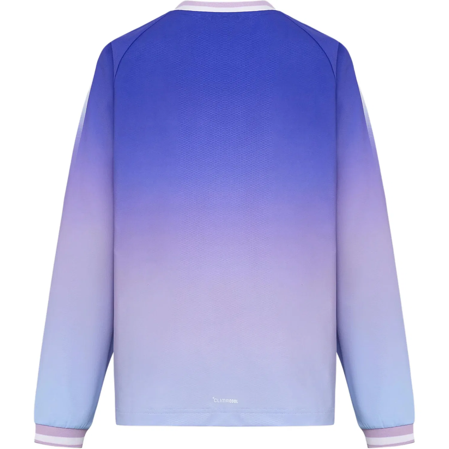 Детская футболка с V-образным вырезом Adidas, White/Solar Purple — фото 3