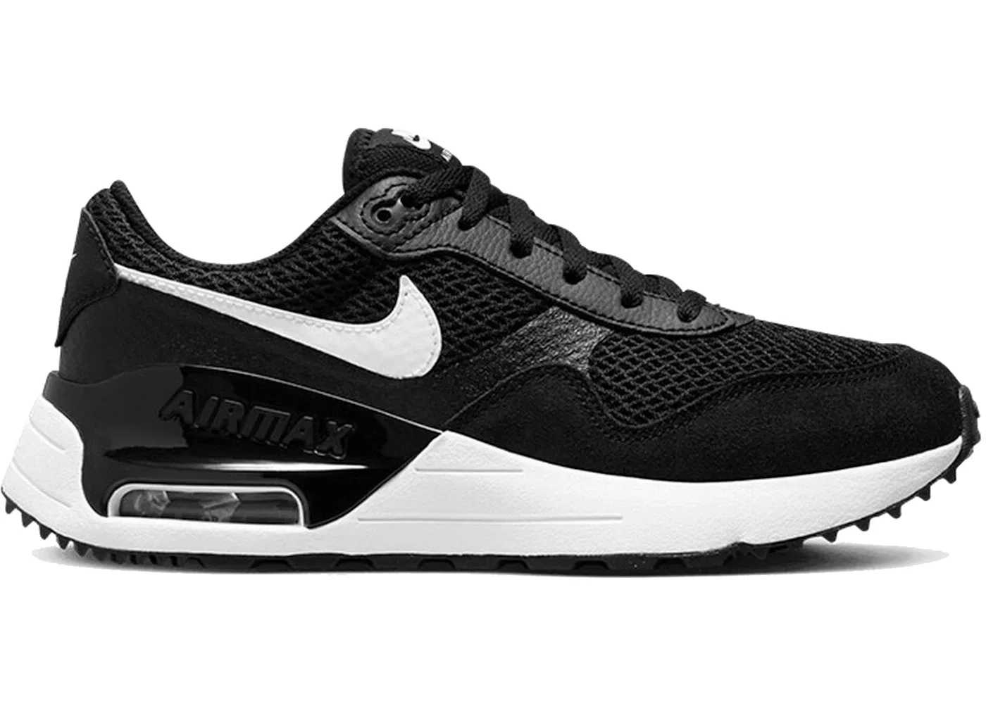 Детские кроссовки Lifestyle Nike Air Max SYSTM Nike, Black/Wolf Grey/White
