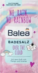 Соль для ванны Balea Over the Clouds, 80 г, с ароматом манго и ананаса