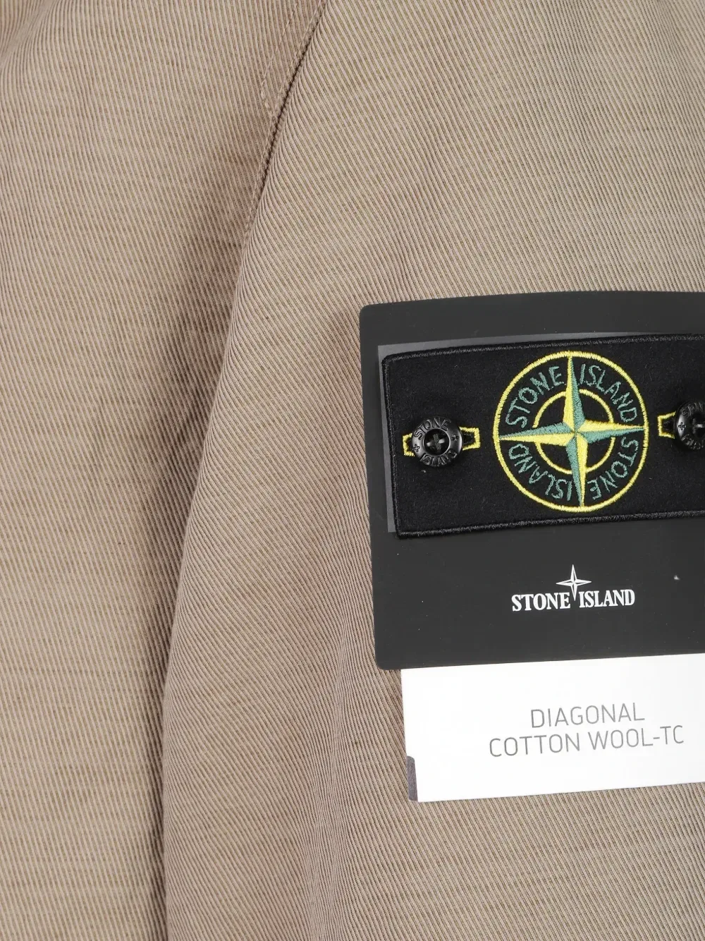 Куртка 4100043 Stone Island, бежевый — фото 3