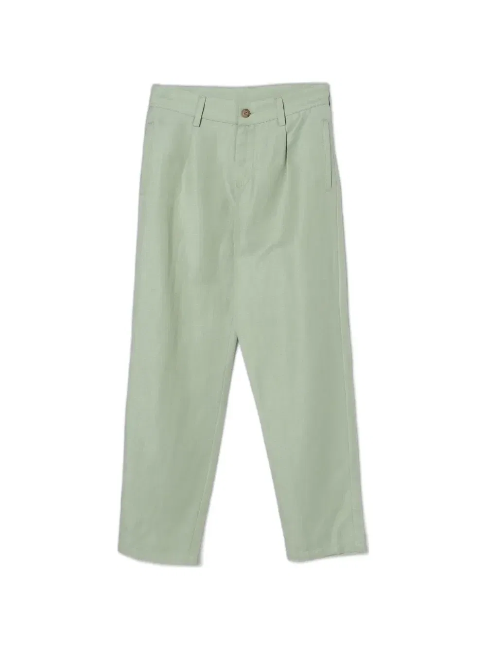 Плиссированные брюки чинос Emporio Armani Kids, зеленый
