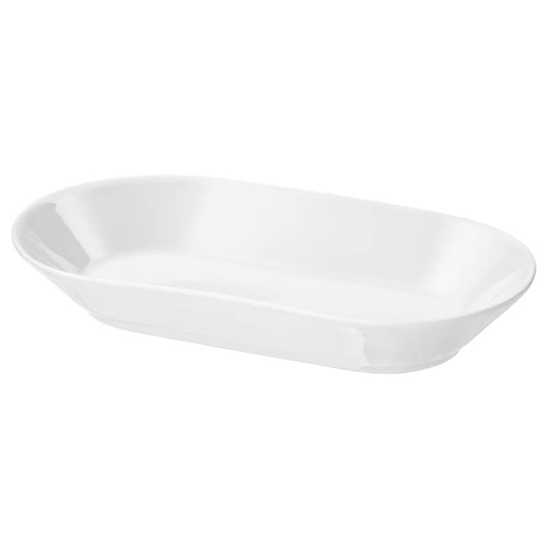 

Тарелка для сервировки Ikea 365+ 24х13, белый