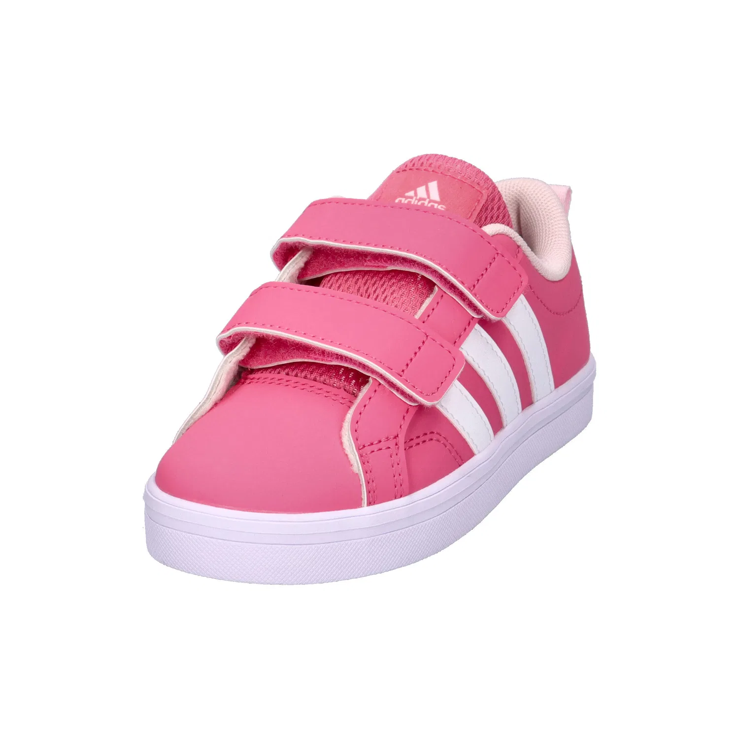 Детские кроссовки с липучками VS Pace 2.0 Adidas, Rosa Weiss Magentapink — фото 4