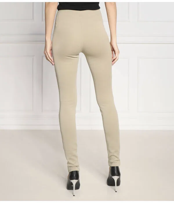 Женские леггинсы скинни Calvin Klein, бежевый — фото 4