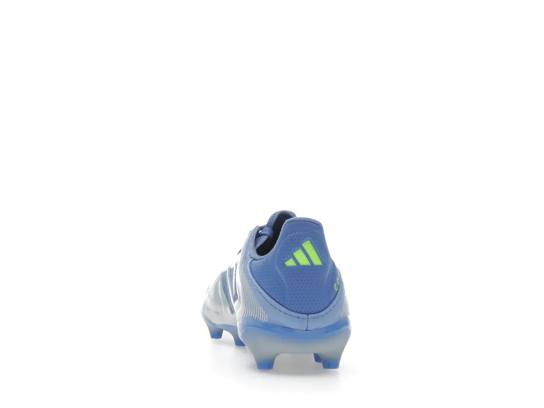 Детские бутсы с длинным рукавом Adidas Copa Pure 3 Elite FG/MG, Halo Blue/Blue Fusion/Lucid Lemon — фото 4