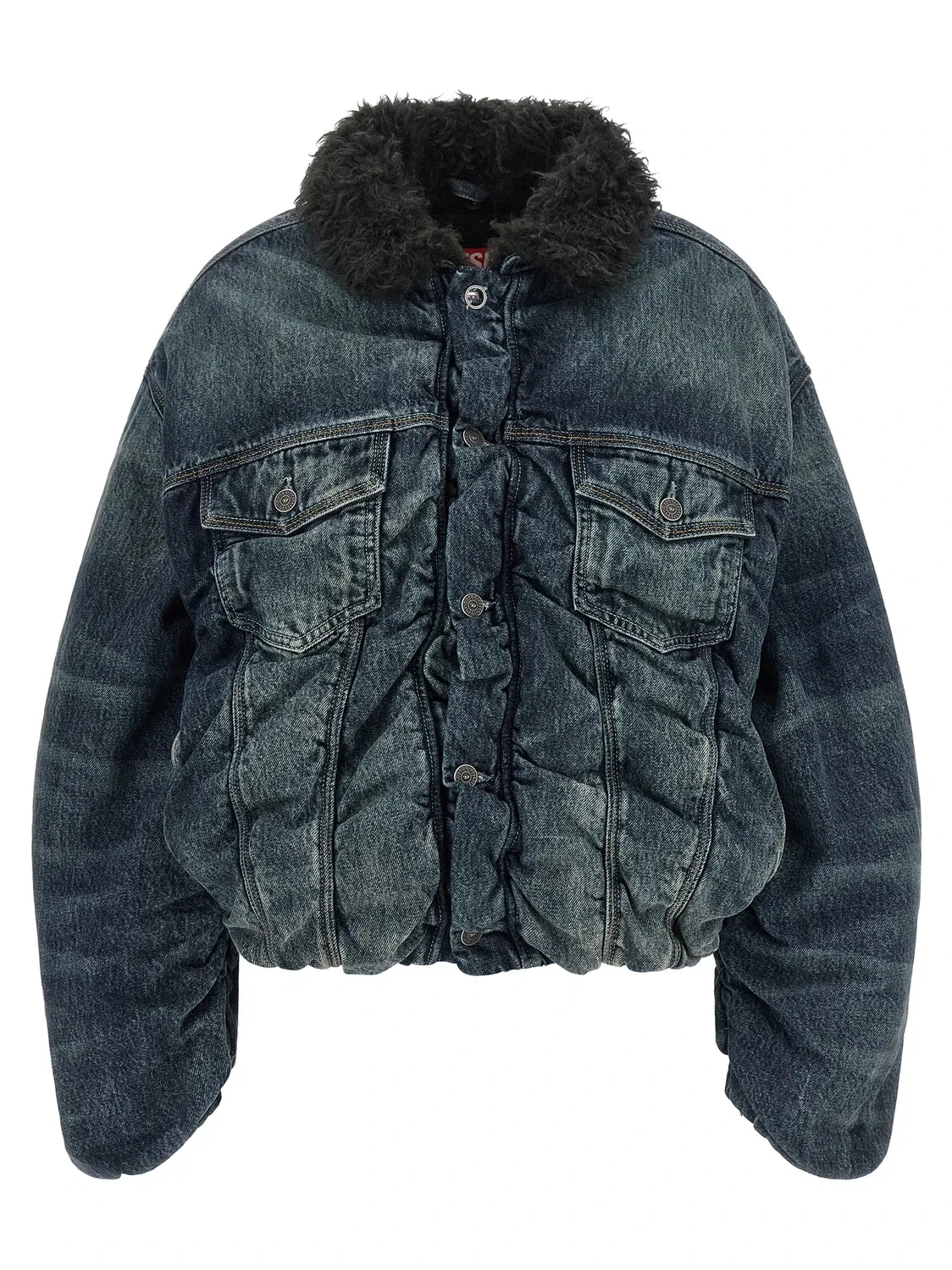 Куртка "D-Curly-Fsj1" Diesel, синий