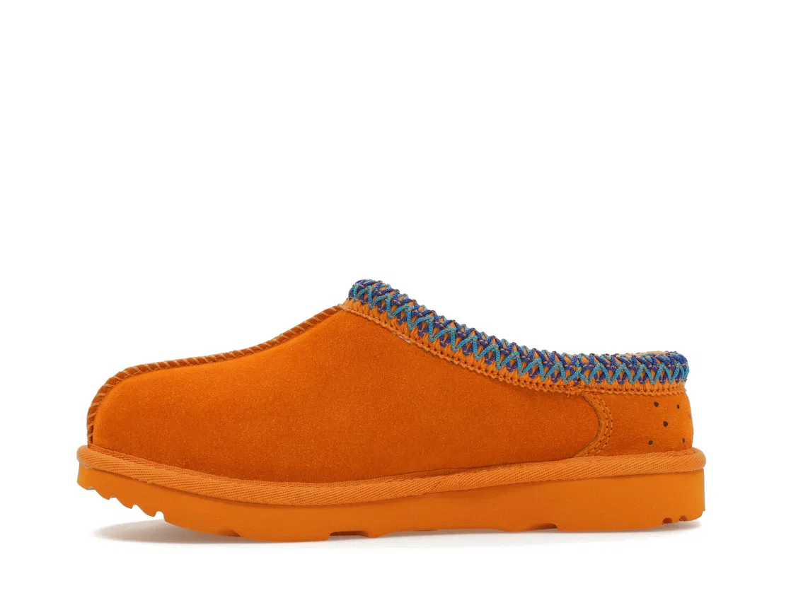 Детские тапочки с отделкой из овчины UGG Tasman II Slipper, Brown — фото 3
