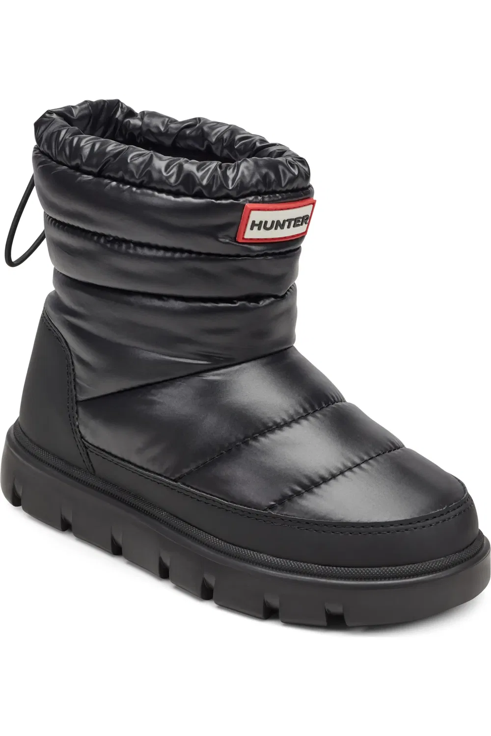 Детские ботинки водонепроницаемые утепленные Cuddle Lug Sole Hunter, черный/черный